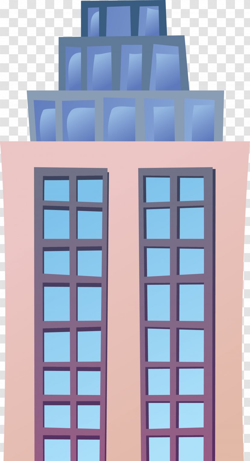 Window Building Facade - Architecture - Vector Business Material Transparent PNG
