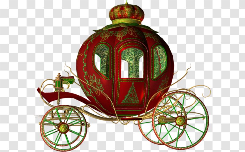 Chariot Carriage Wagon Horse-drawn Vehicle Carrosse - Pumpkin Transparent PNG