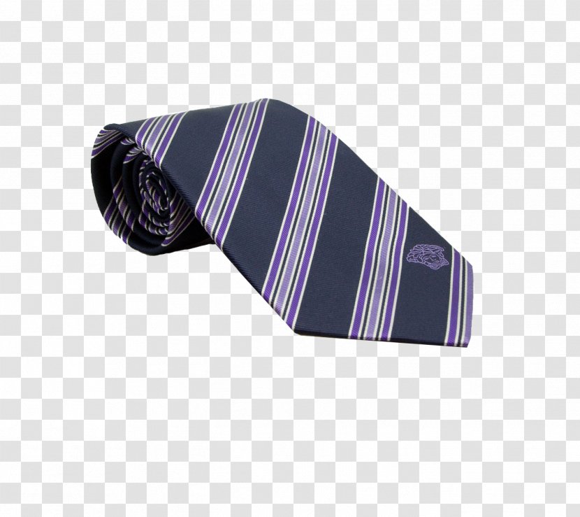 Purple Necktie Blue - Tie Transparent PNG