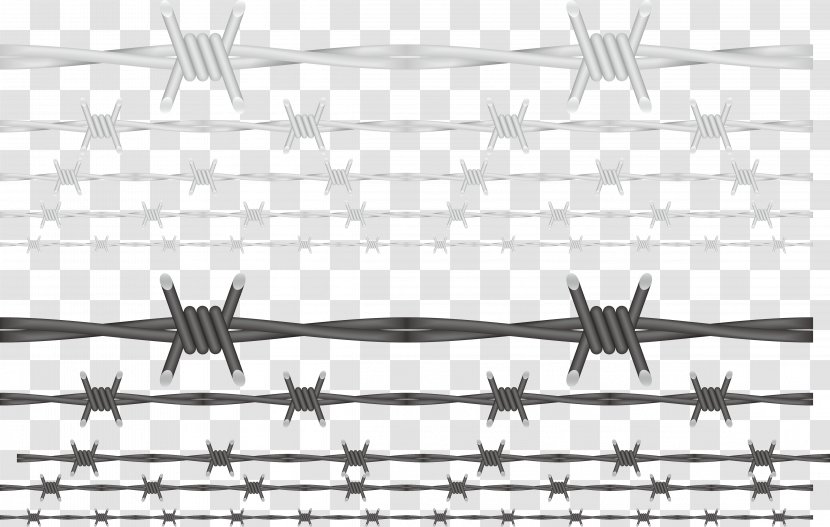 Barbed Wire Euclidean Vector - Pattern - Power Line Transparent PNG