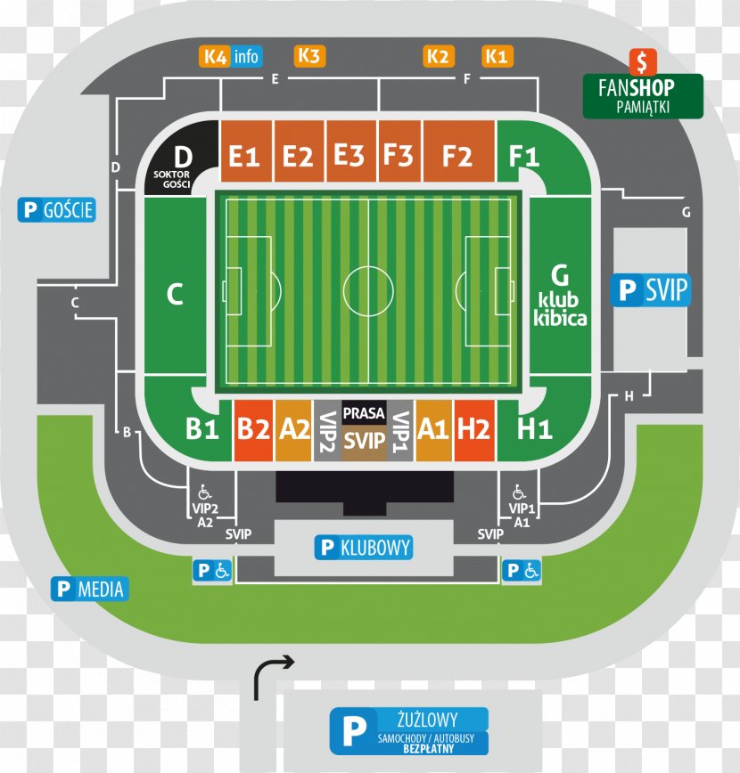 Stadion Zagłębia Lubin Zagłębie Stadium Football KGHM Polska Miedź - Structure - STADION Transparent PNG