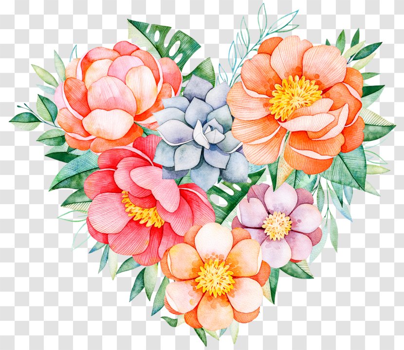 Watercolor: Flowers Watercolor Painting Royalty-free Illustration - Floral Design Transparent PNG