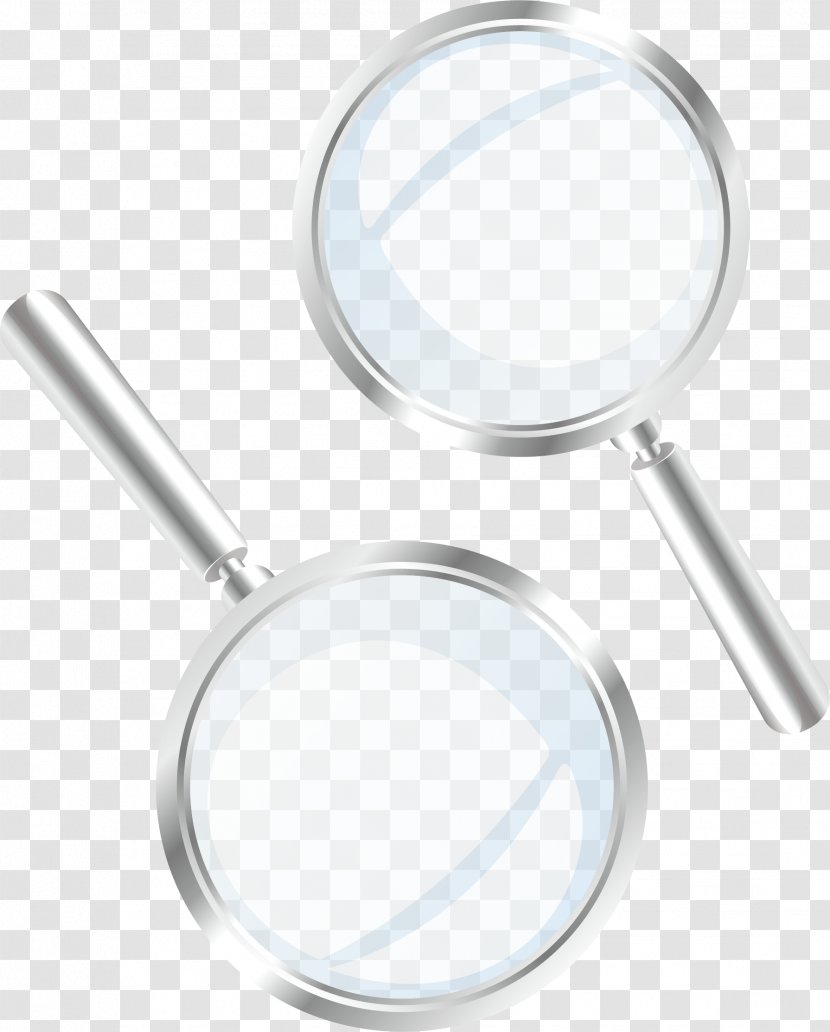 Magnifying Glass Euclidean Vector Mirror - Material - Element Transparent PNG