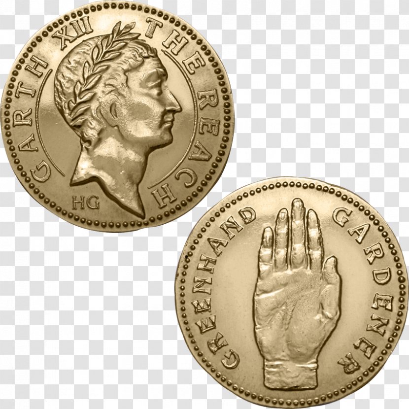 Coin Gold Medal Silver Dragon - Golden Transparent PNG