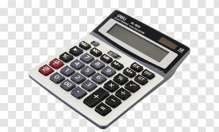 Calculator Electronics - Office Equipment Transparent PNG