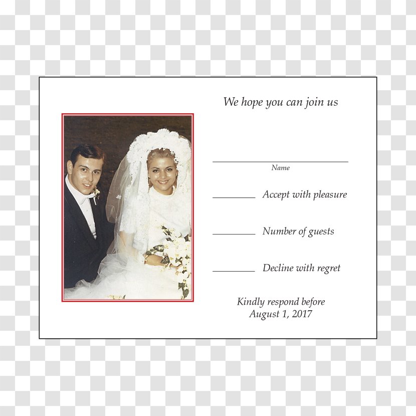 Wedding Invitation Anniversary Party Transparent PNG