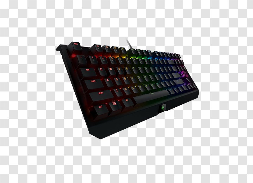 Computer Keyboard Razer Blackwidow X Tournament Edition Chroma BlackWidow V2 Gaming Keypad Transparent PNG