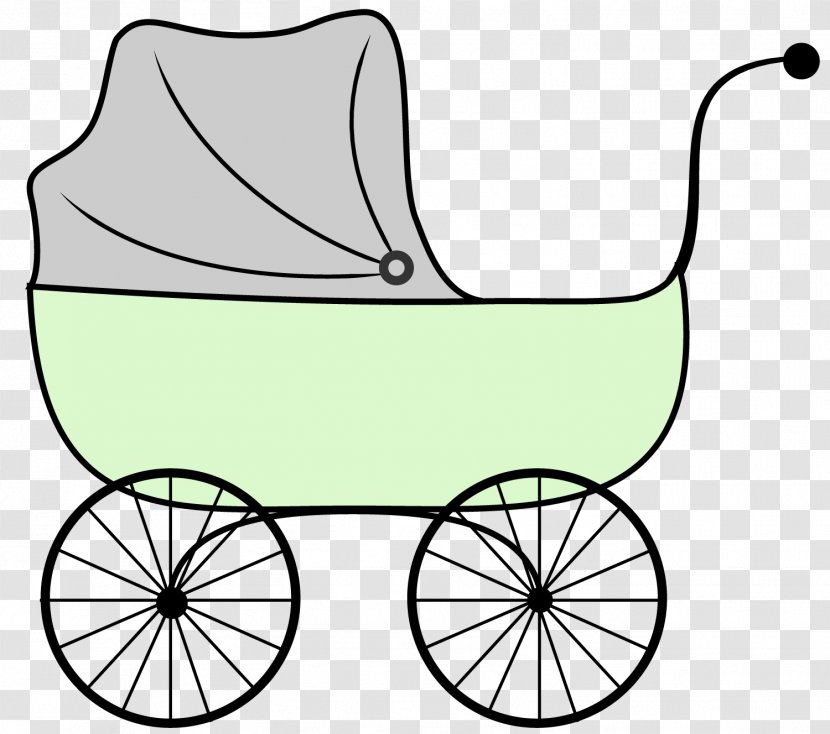 Doll Stroller Baby Transport Cartoon Infant Clip Art - Chair - Carriage Clipart Transparent PNG