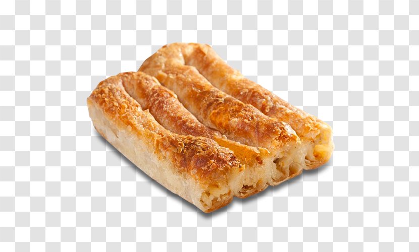 Danish Pastry Sausage Roll Recipe Puff Small Bread - Pasty - Flour Transparent PNG