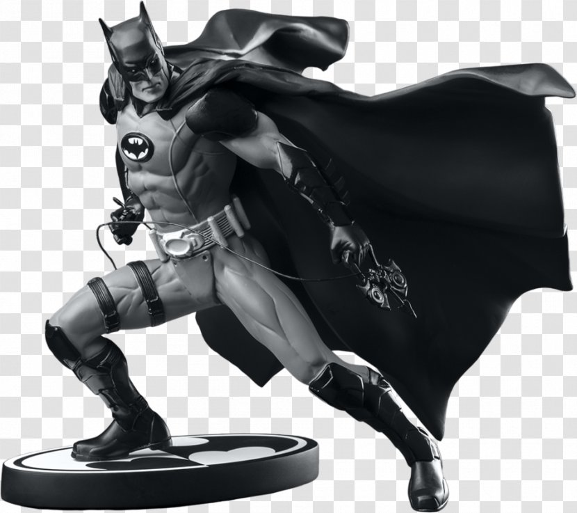 Batman Black And White Penguin Statue DC Comics - Frame Transparent PNG