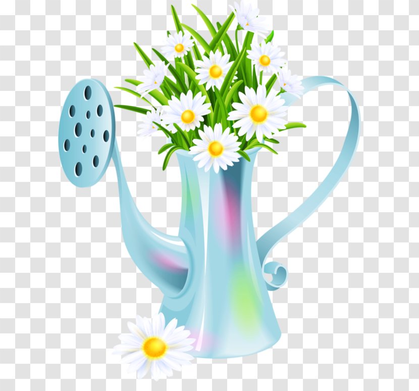 Watering Cans Garden Kettle Clip Art - Flower Transparent PNG