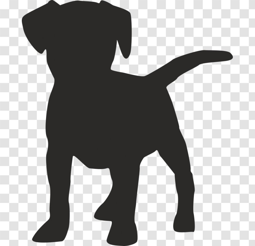 Dog Silhouette Puppy - Drawing Transparent PNG