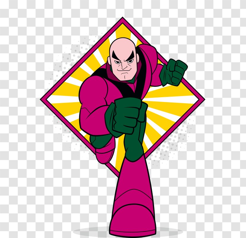 Lex Luthor Superman Wonder Woman Flash Green Lantern - Takeout Transparent PNG