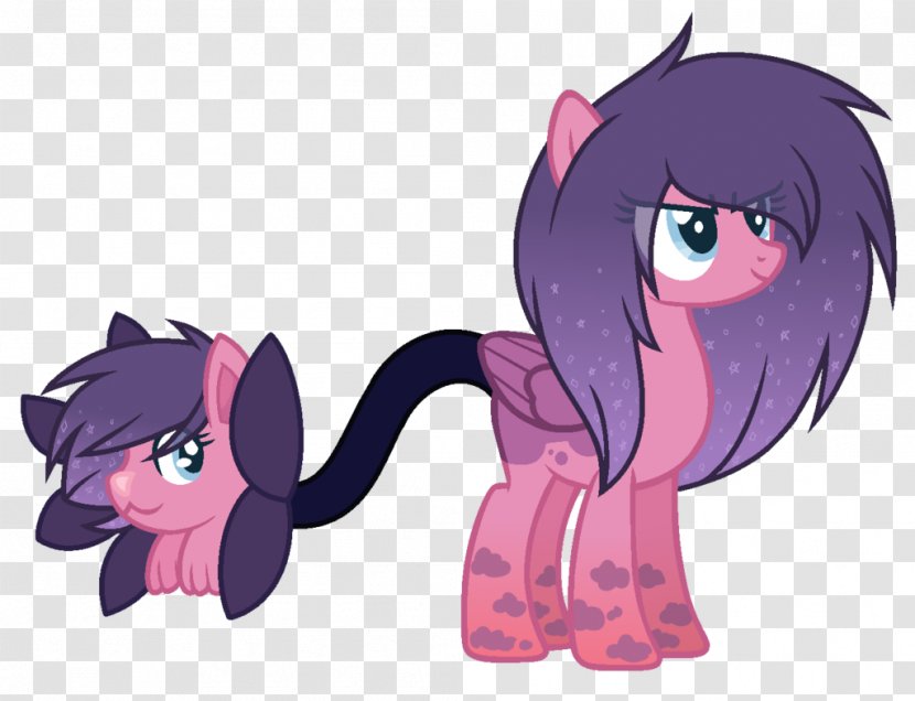My Little Pony Cat Horse Tail - Tree Transparent PNG
