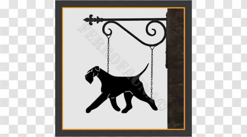 Dog Picture Frames Line Font Transparent PNG