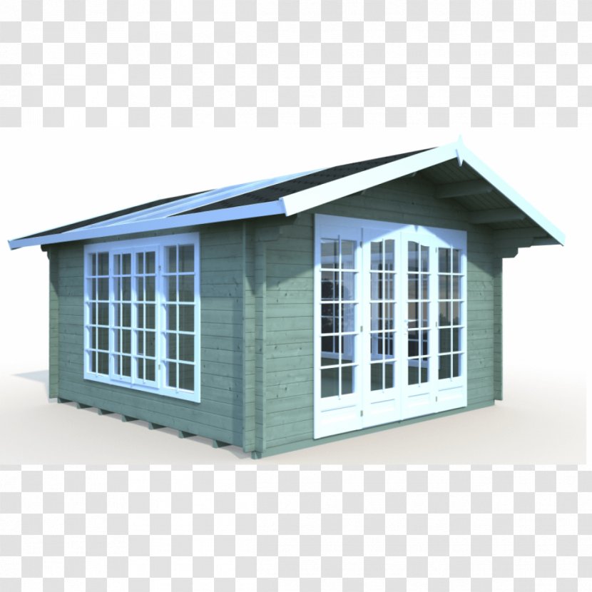 Cottage Friggebod Log Cabin Window Summer House - Sauna Transparent PNG