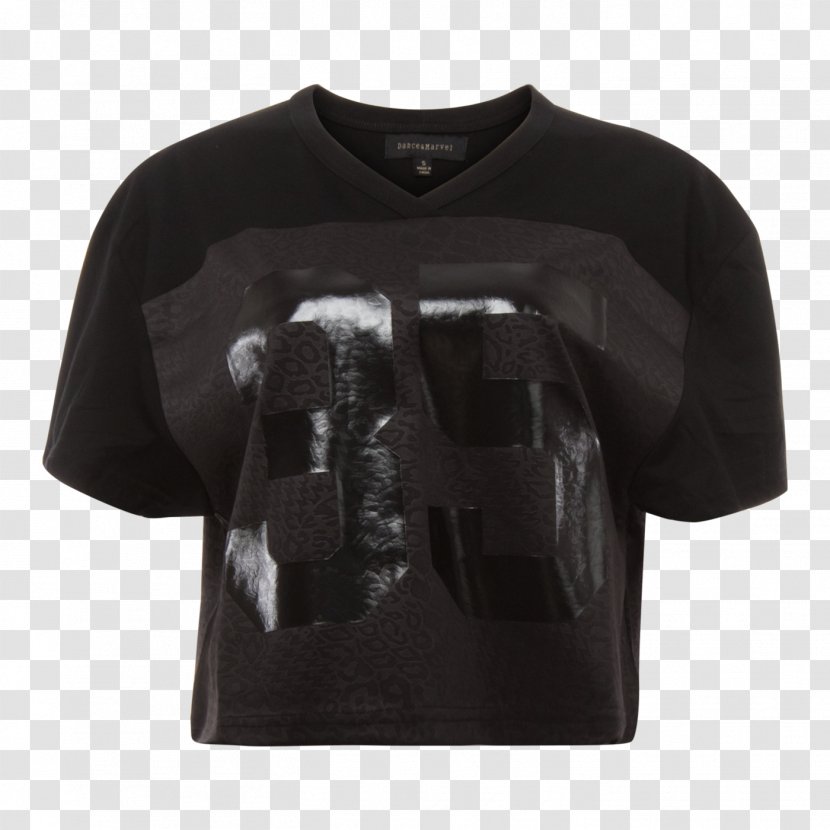 T-shirt Sleeve Angle - Black M Transparent PNG