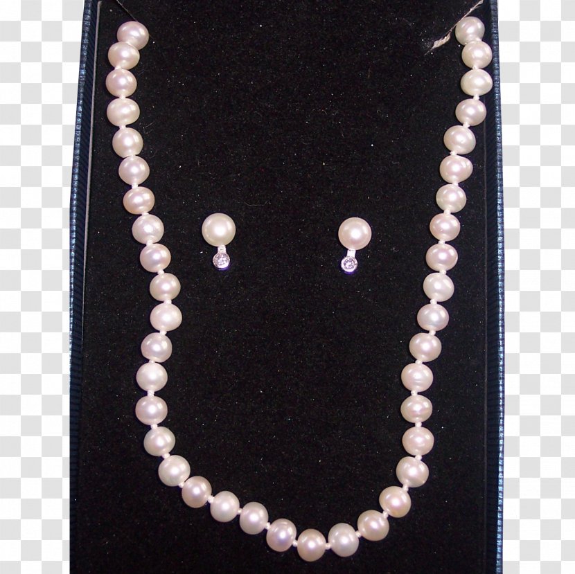 Pearl Necklace Jewellery Imitation Transparent PNG