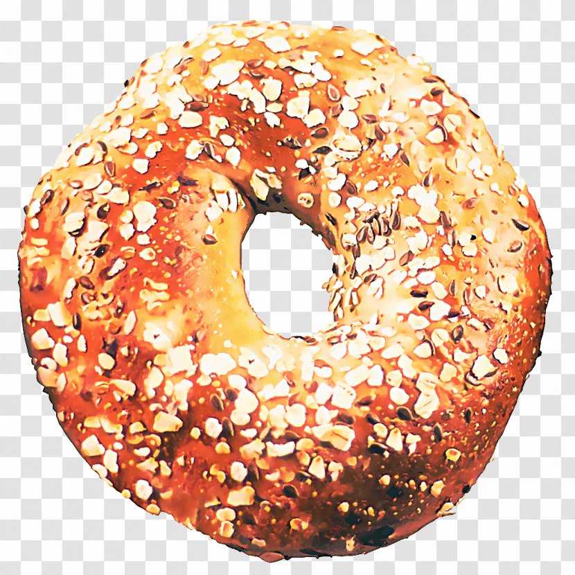 Sprinkles - Bagel - Lye Roll Dessert Transparent PNG