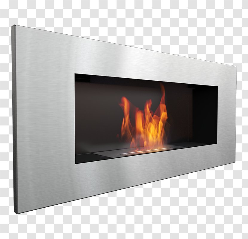 Bio Fireplace Parede Stove Glass - Wood Burning Transparent PNG