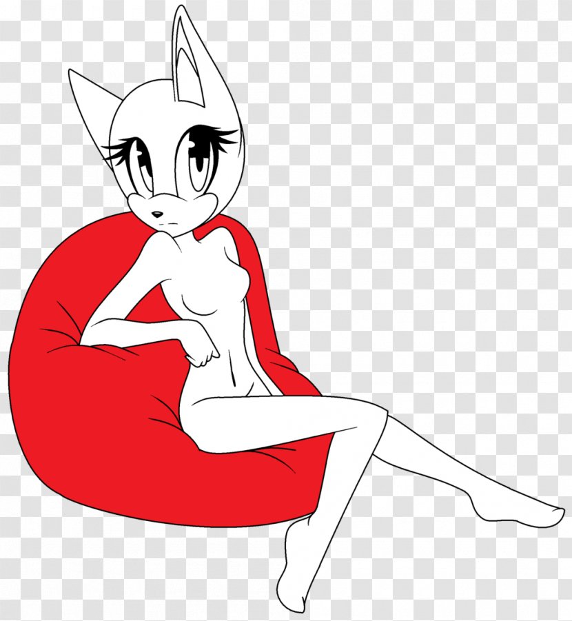 Bean Bag Chairs Art Drawing - Heart - Chair Transparent PNG