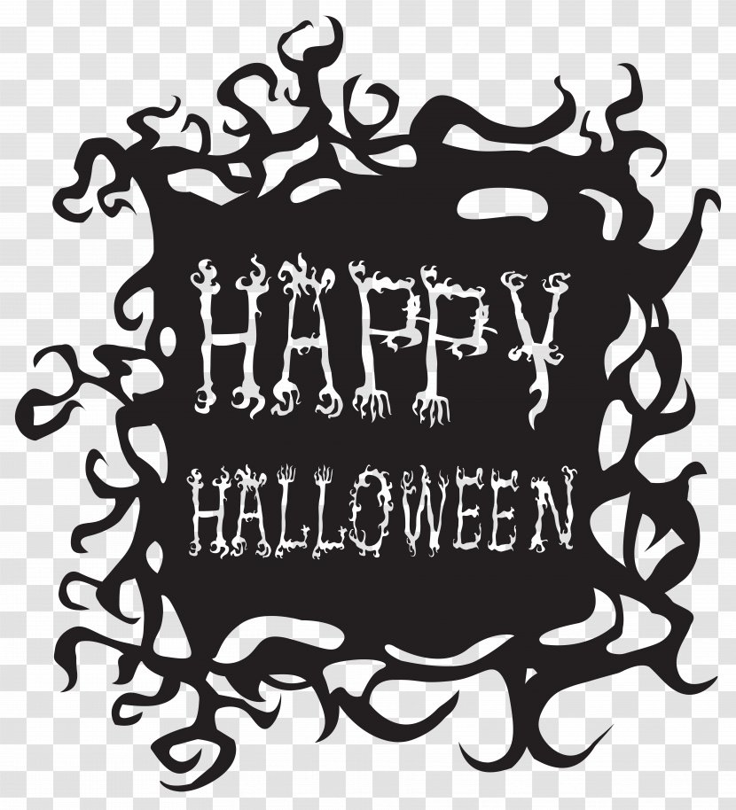 Halloween Clip Art - Royalty Free - Happy Image Transparent PNG