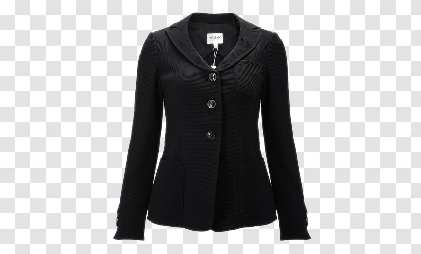 Jacket Coat Lacoste Suit Clothing - Ms. Black Transparent PNG