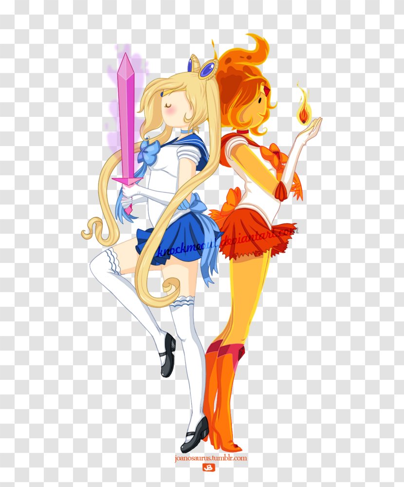 Marceline The Vampire Queen Sailor Moon Finn Human Princess Bubblegum Ice King - Tree Transparent PNG