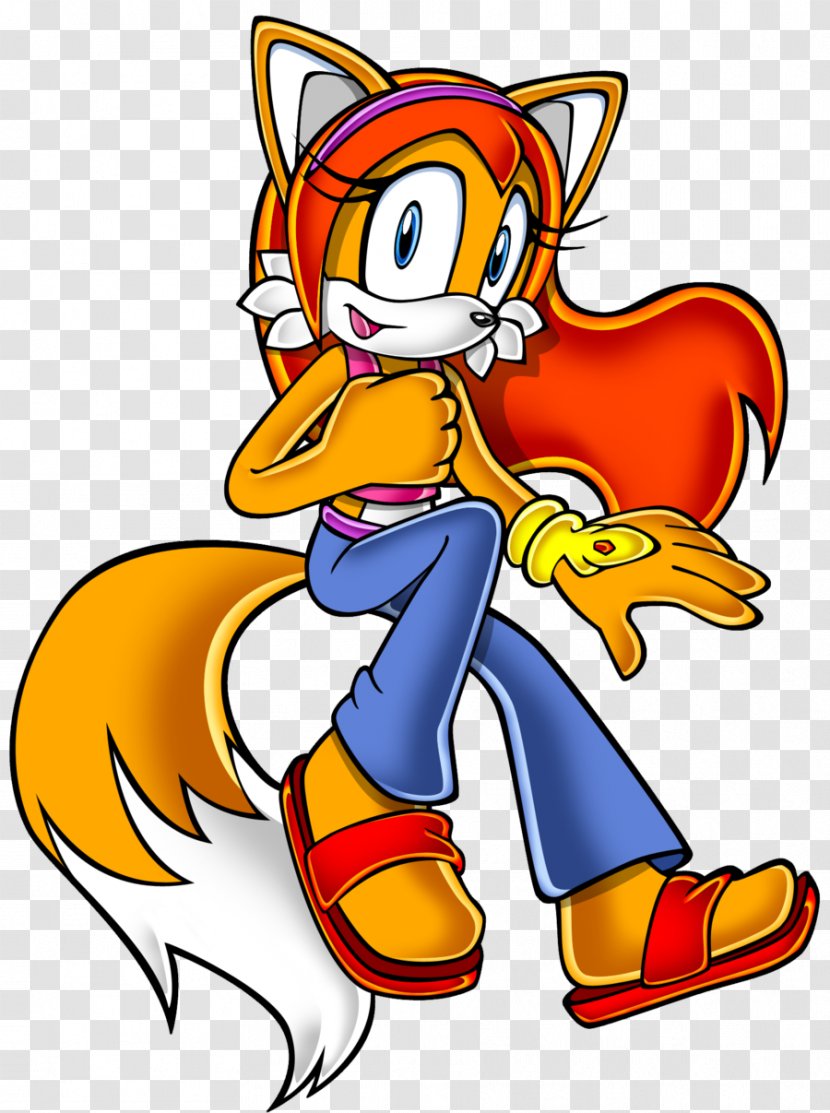 Tails DeviantArt Drawing Sonic The Hedgehog - Fictional Character Transparent PNG