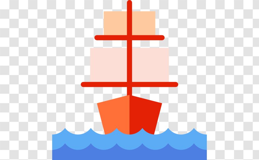 Sailing Ship Clip Art - Red Transparent PNG