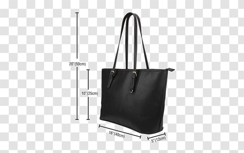 Tote Bag Bicast Leather Handbag - Zipper Transparent PNG