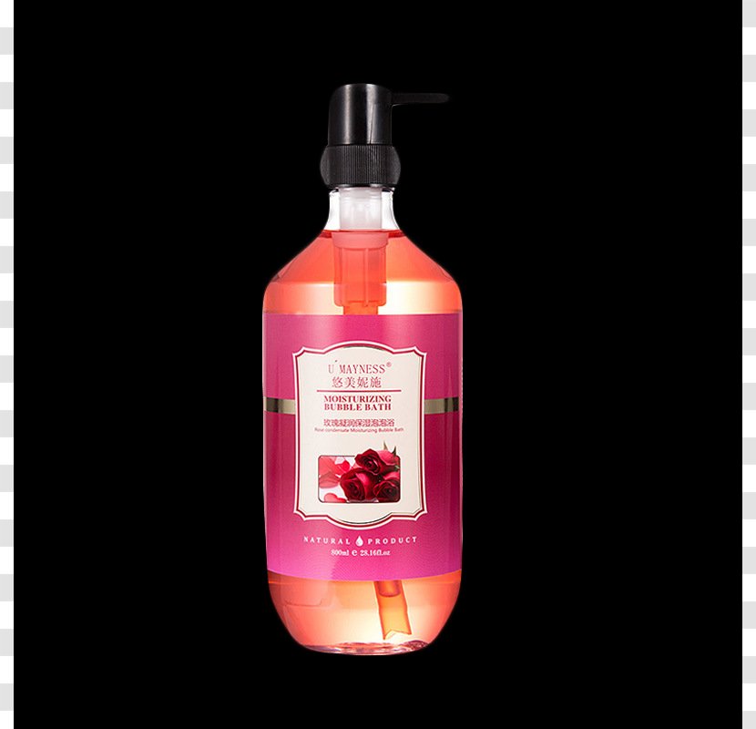 Lotion Bottle Health Beauty - Watercolor - Rose Dew Transparent PNG