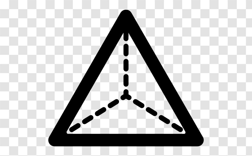 Pyramid Triangle Shape - Warning Sign - Pyramids Vector Transparent PNG