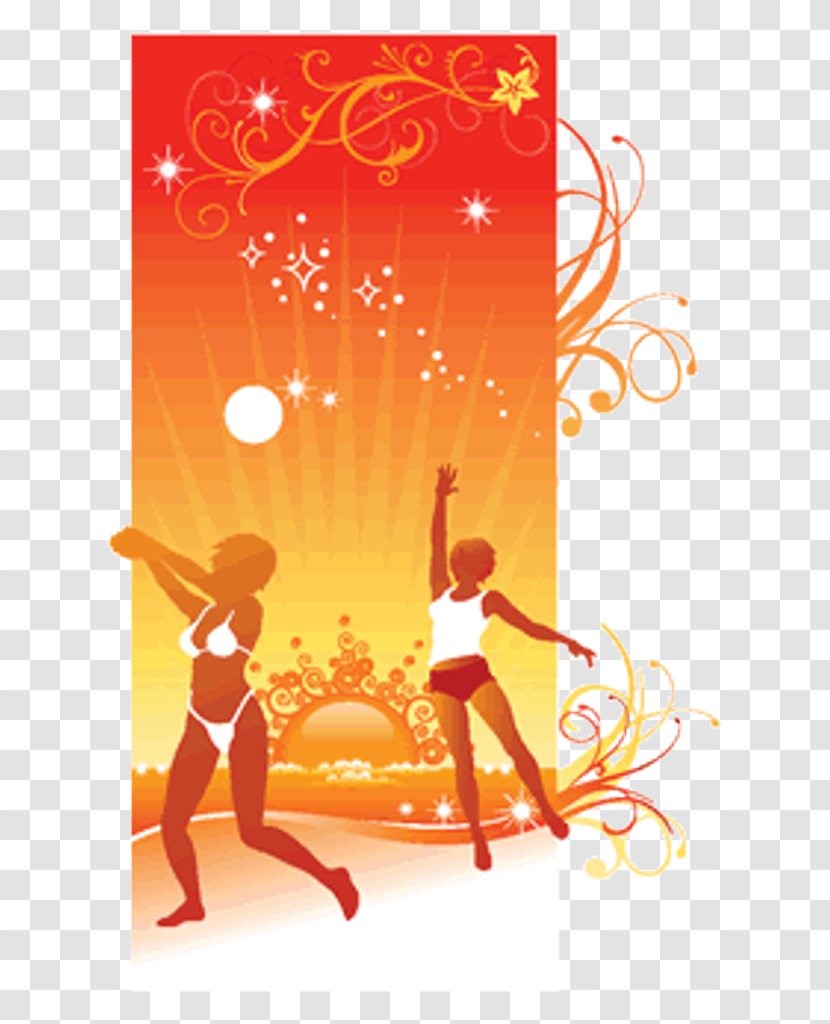 Volleyball Sport Clip Art - Beach - Volley Transparent PNG