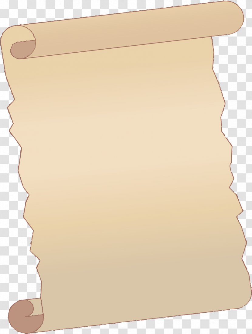 Parchment Paper Scroll Clip Art Transparent PNG