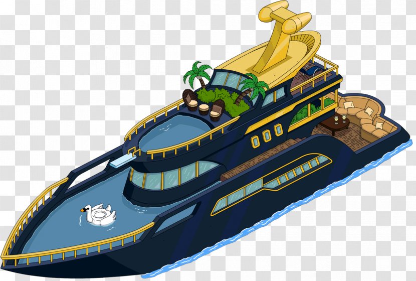 The Simpsons: Tapped Out Much Apu About Something Game Wikia Boat - Yacht - Vehicle Transparent PNG