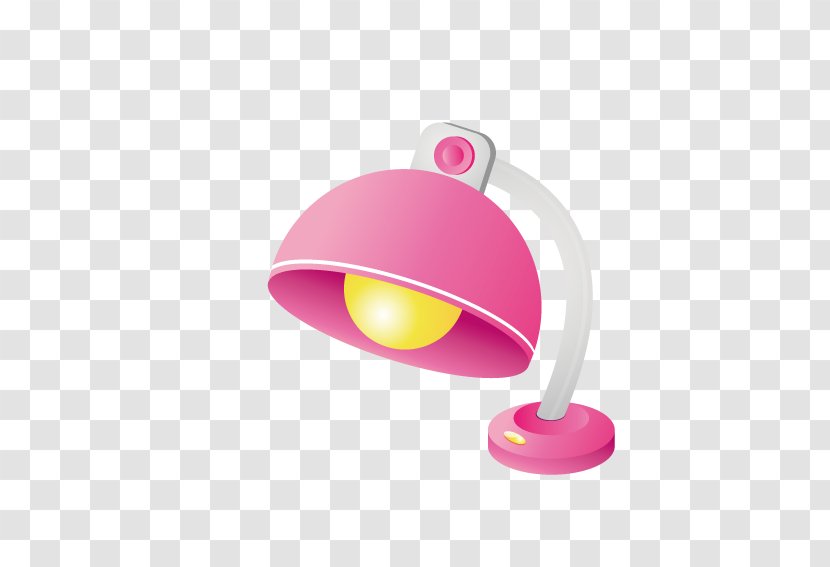 Pink Lampe De Bureau Designer - Color - Table Lamp Transparent PNG