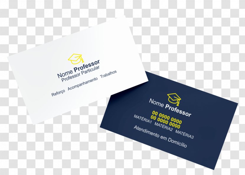 Business Cards Credit Card Teacher Logo Cardboard - Mathematics Transparent PNG