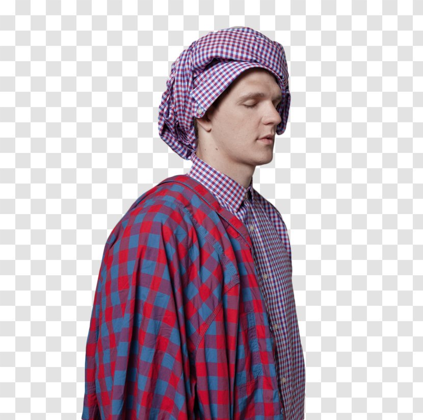 Beanie Tartan Sun Hat Fashion Scarf - Nba Transparent PNG