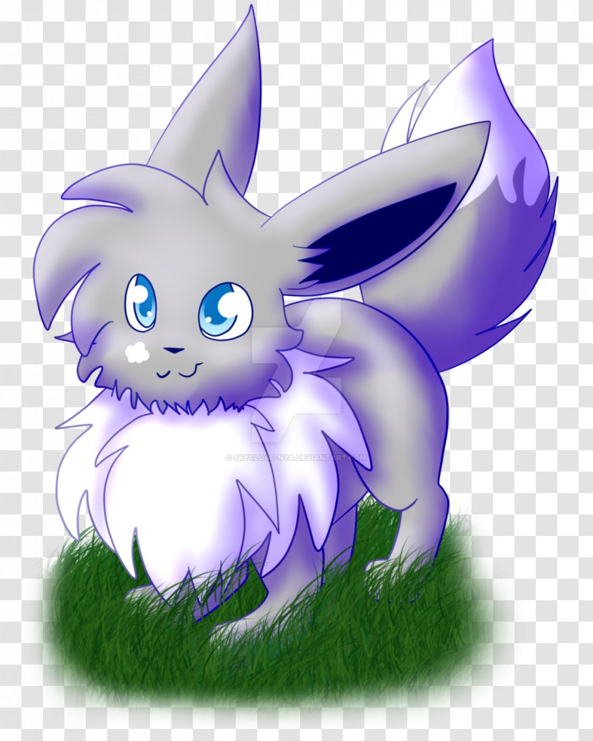 Whiskers Hare Cat Rabbit Easter Bunny - Purple - Lil Skies Transparent PNG