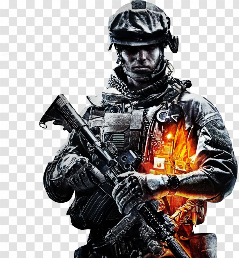 Battlefield 3 2 4 Xbox 360 Video Game - Air Gun - Call Of Duty Free Image Transparent PNG