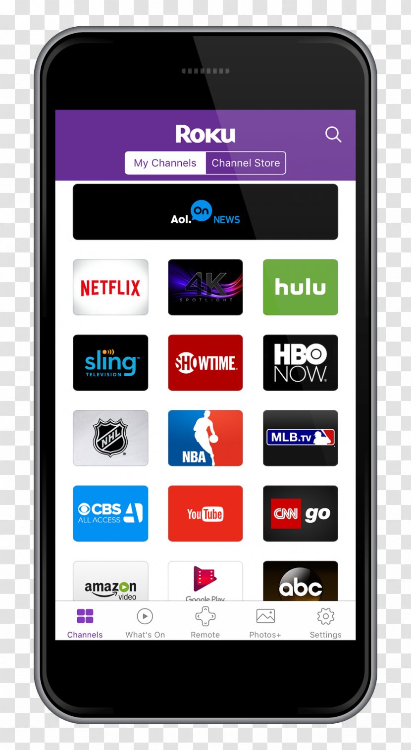 Roku Handheld Devices Mobile Phones - Communication - Android Transparent PNG