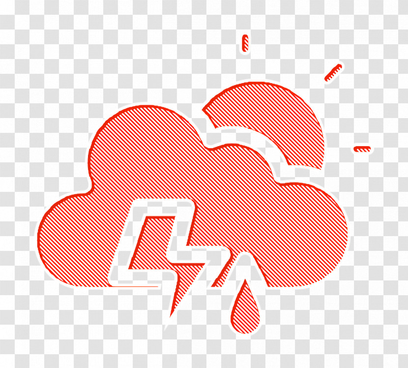 Thunder Icon Weather Icon Transparent PNG