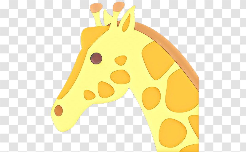 Giraffe Cartoon - Yamaguchi Prefecture - Fawn Giraffidae Transparent PNG