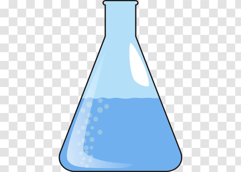 Glass Bottle Liquid Water Laboratory Flask - Mixture Cliparts Transparent PNG