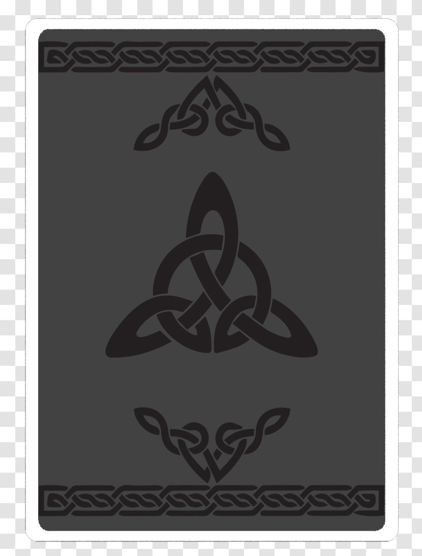 Visual Arts Celtic Knot Decal Pattern - Celts - Postcard Back Transparent PNG