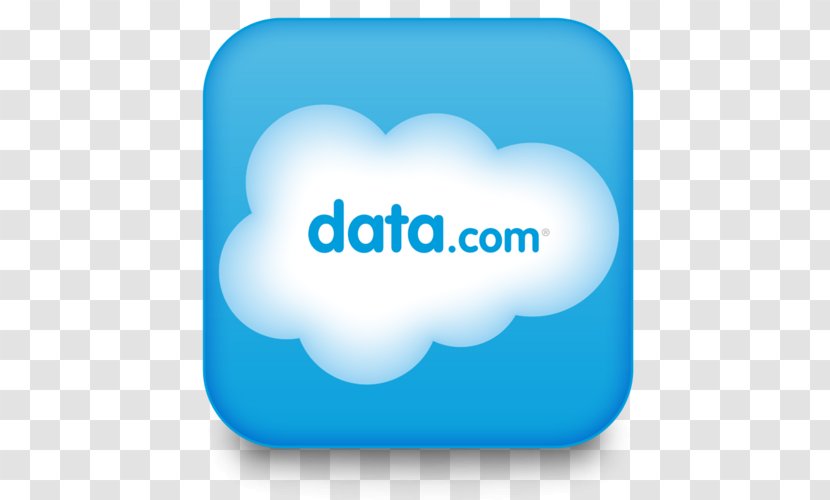 Data.com Website Image Twitter Wix.com - Salesforcecom - Salesforce Logo Transparent PNG