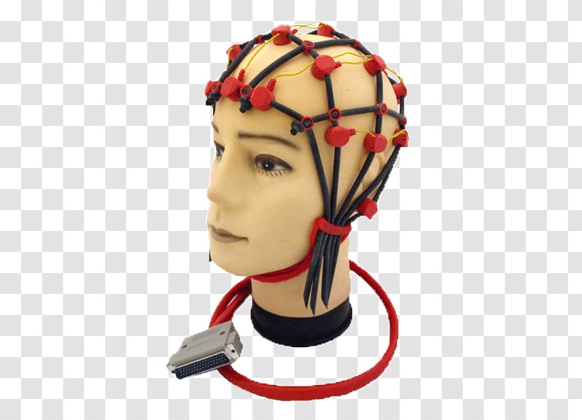 Electroencephalography Baseball Cap Mob Headgear Electrode - Neurofeedback Transparent PNG