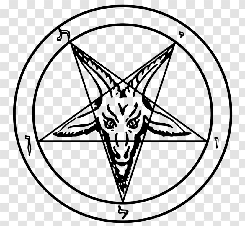 Church Of Satan Lucifer Sigil Baphomet - Pentagram Transparent PNG