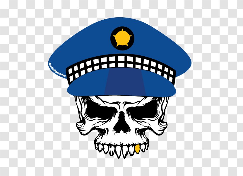 Peaked Cap Bone Skull Headgear - Symbol Logo Transparent PNG